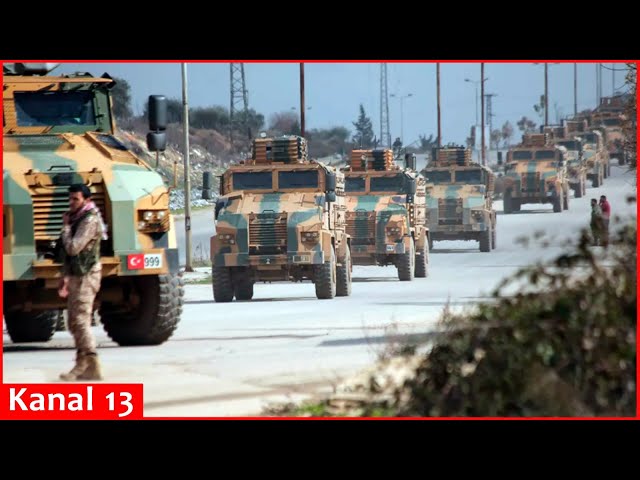 Turkey launches large-scale military operation in Syria, army amassed on border, US is in fear