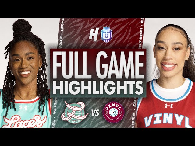 Laces vs Vinyl FULL GAME Highlights | January 24, Unrivaled 2025