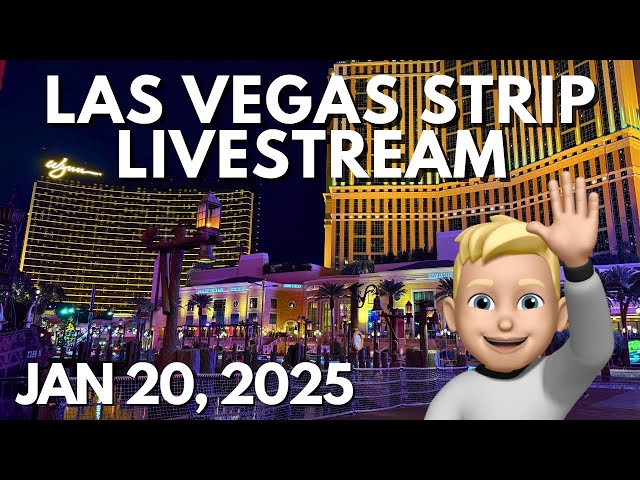 LIVE the LAS VEGAS STRIP ON A SATURDAY NIGHT LIVESTREAM