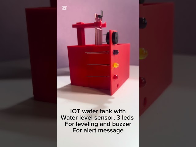 STEAM Water Tank STEAM project for IOT.