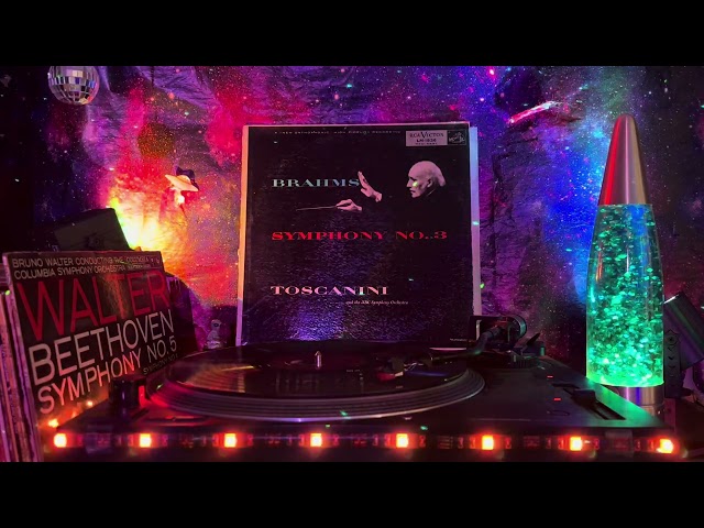 Arturo Toscanini and the NBC Symphony Orchestra (Brahms Symphony No. 3 In F Major) - Side 1