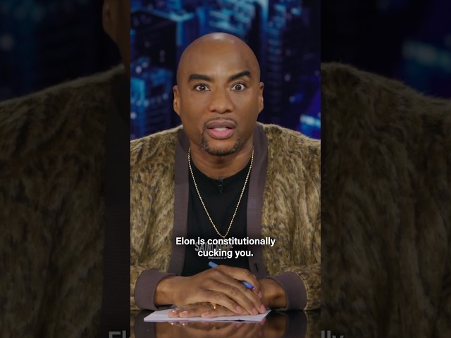 Charlamagne Tha God's wake-up call to Republicans: Elon is constitutionally cucking you! #dailyshow