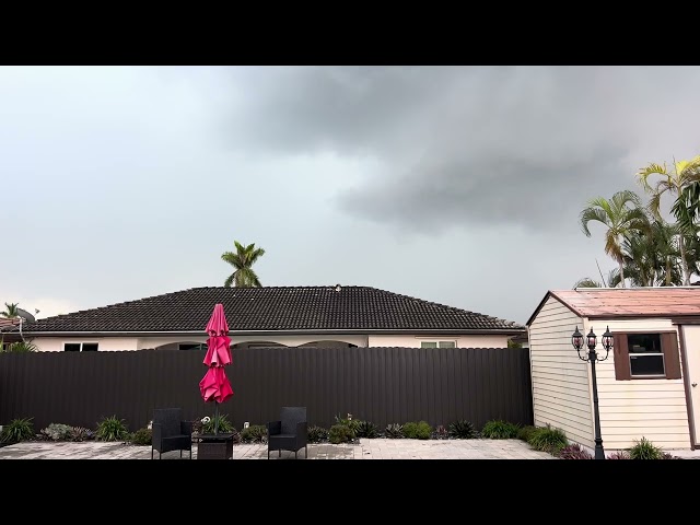 Another Summer Thunderstorm In Miami!