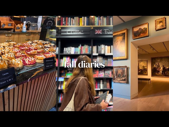 Fall vlog | concert, bookstore, museum