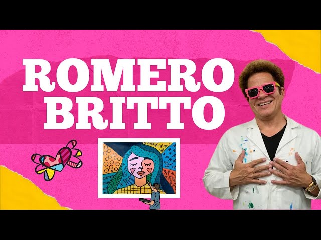 Romero Britto, an Art Lesson for Kids!