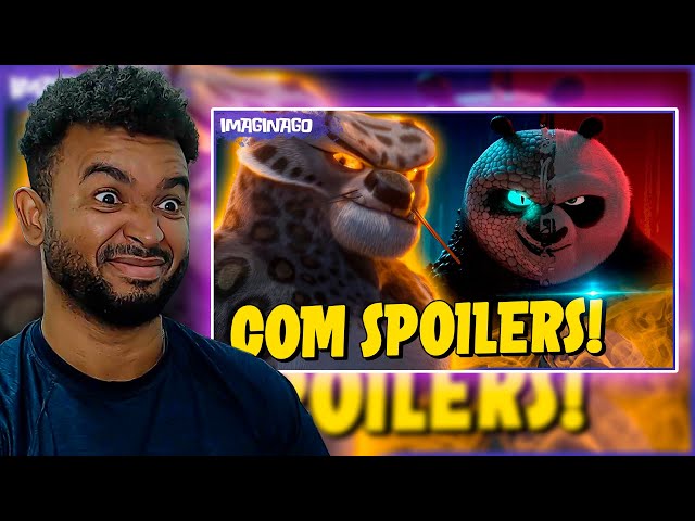 IMAGINAGO 100% IRRITADO COM KUNG FU PANDA 4 [COM SPOILER]| ALEXANDRE NA ÁREA #react