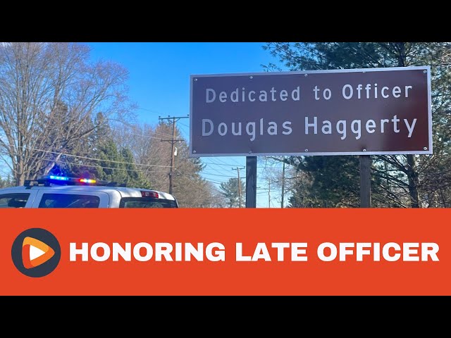 Road Dedicated to Officer Who Died in 2022