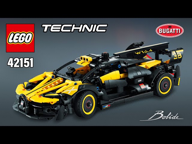 LEGO® Technic™ Bugatti Bolide (42151)[905 pcs] Step-by-Step Building Instructions | TopBrickBuilder