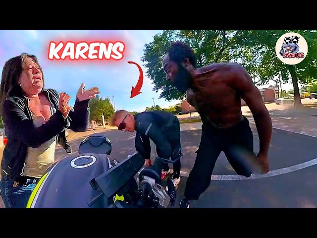 WHEN BIKERS FIGHT BACK | MOST EPIC & CRAZY Motorcycle crashes 2025.