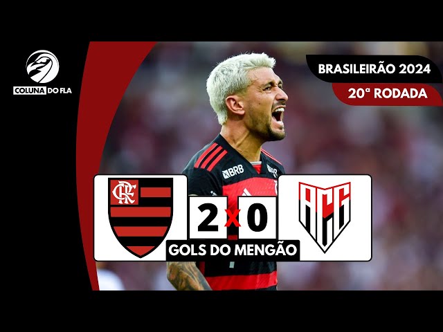 FLAMENGO 2X0 ATLÉTICO-GO - GOLS DA PARTIDA - NARRAÇÃO RAFA PENIDO | BRASILEIRÃO 2024