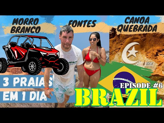 3 PRAIA/BEACH TOUR BRAZIL#6: CANOA QUEBRADA, MORRO BRANCO, FONTES. FORTALEZA #6