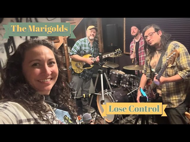 The Marigolds - "Lose Control" (360° camera band rehearsal)