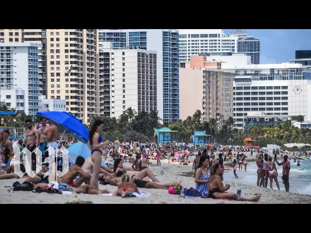 Spring breakers in Florida keep partying despite coronavirus