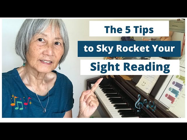 The 5 Tips to Sky Rocket Your Sight Reading