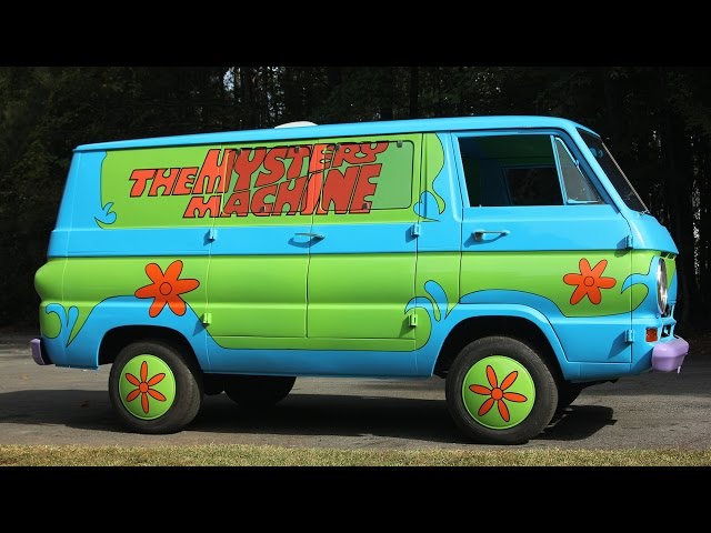 Movie Buff Builds Scooby Doo’s 'Mystery Machine' Van