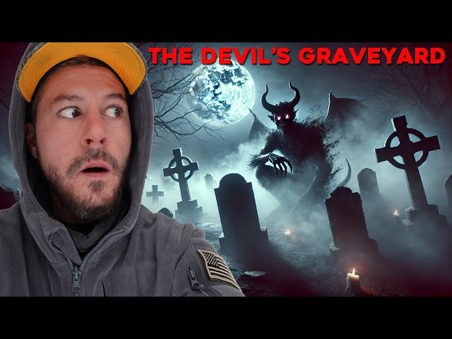 I Saw A DEMON while CAMPING ALONE in the MOST HAUNTED GRAVEYARD | THE DEVIL'S GRAVEYARD