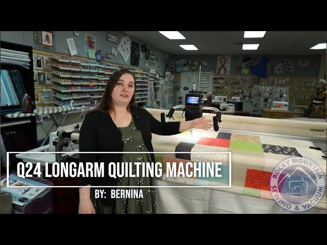 Bernina Q24 Longarm Quilting Machine