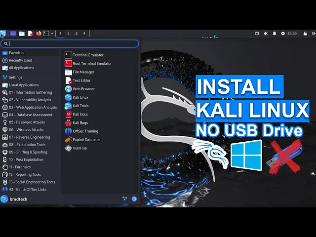 Install Kali Linux | No USB DVD or VM | Dual Boot With Windows | UEFI