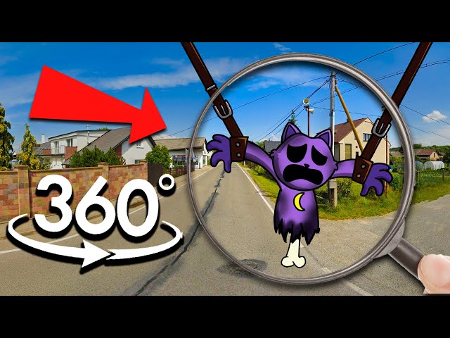 FIND Monster CatNap Dying - Poppy Playtime Chapter 3 | CatNap Dying Finding Challenge 360° VR Video