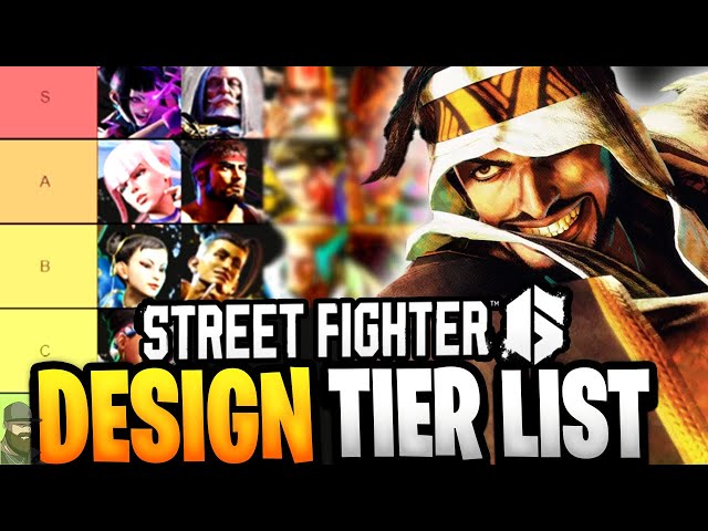 The Ultimate Street Fighter 6 Character Design Tier List