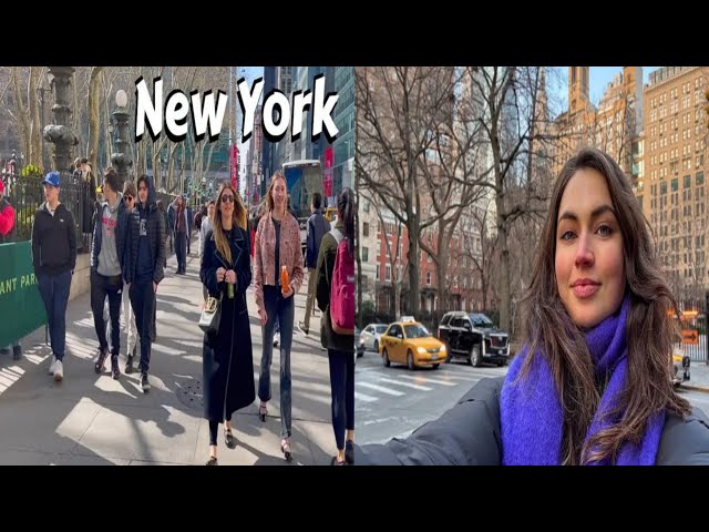 NYC VLOG! Walking tour in New York City 2025