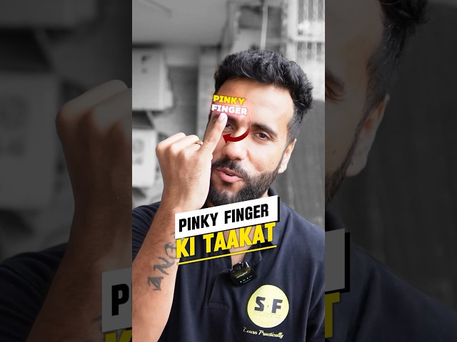 Pinky finger ki taakat 💪 | Science Experiment #scienceandfun #ashusir #physics #experiment #science