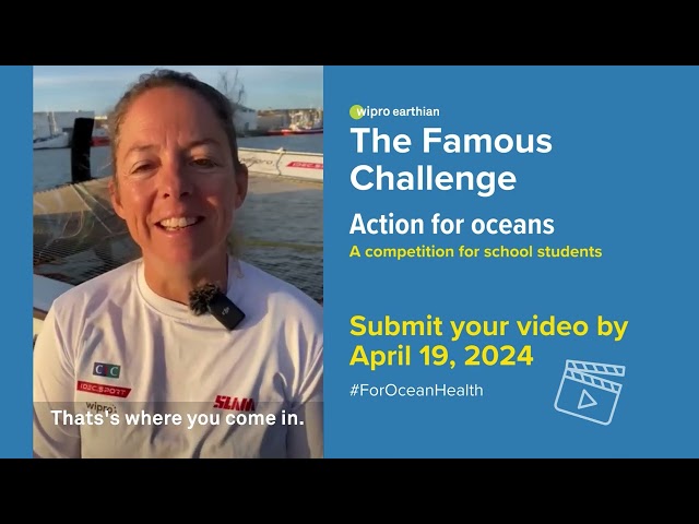 Wipro earthian presents - The Famous Challenge - Action for Oceans