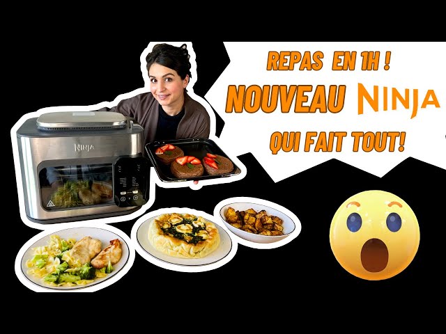 Ninja Combi multicuiseur four& airfryer 12en1 SFP700 repas complet 🥘review, test et avis