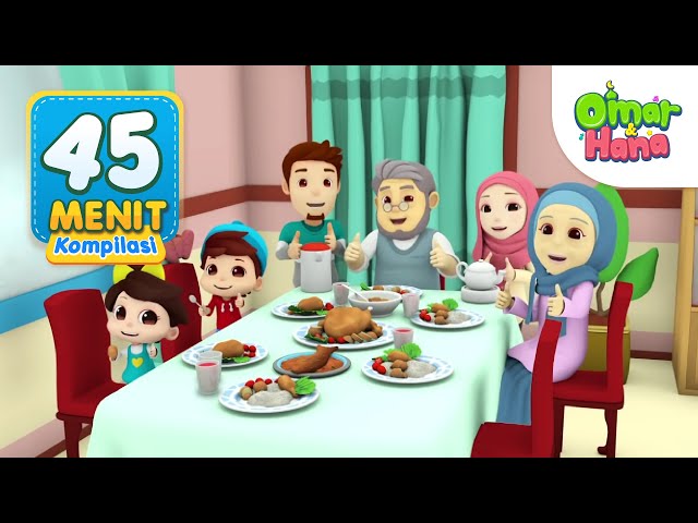 Kompilasi Episode Omar & Hana 2022 | Animasi Anak Islami | Subtitle Bahasa Indonesia