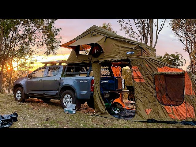 🏕️ Solo Camping In My Rooftop Tent | Relaxing In Nature