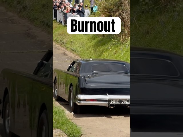 Enormous American Car Burnout from the film (The Car)