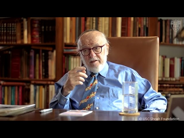 Holocaust Survivor | Nathan Lewin | USC Shoah Foundation