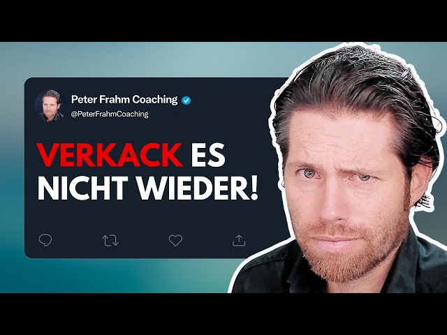 Wie du dein Leben NIE WIEDER verkackst