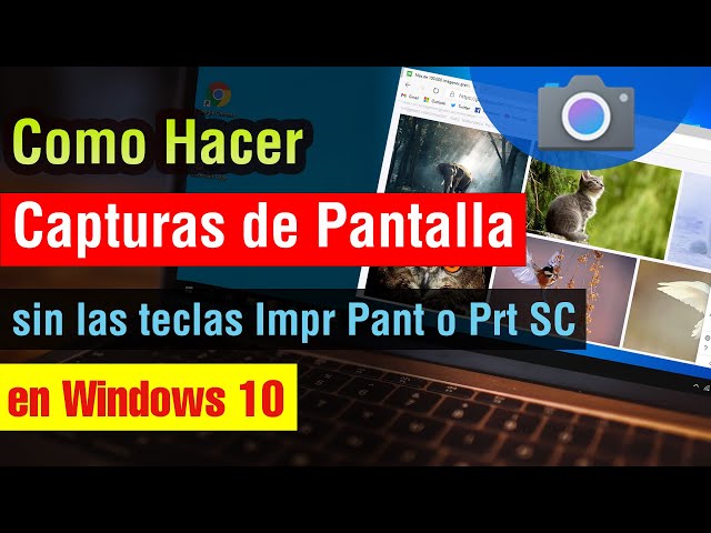 Como hacer Captura de Pantalla en Windows 10 sin impr pant en pc o laptop 2025