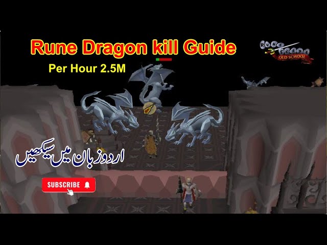 Rune Dragon Kill Guide Osrs