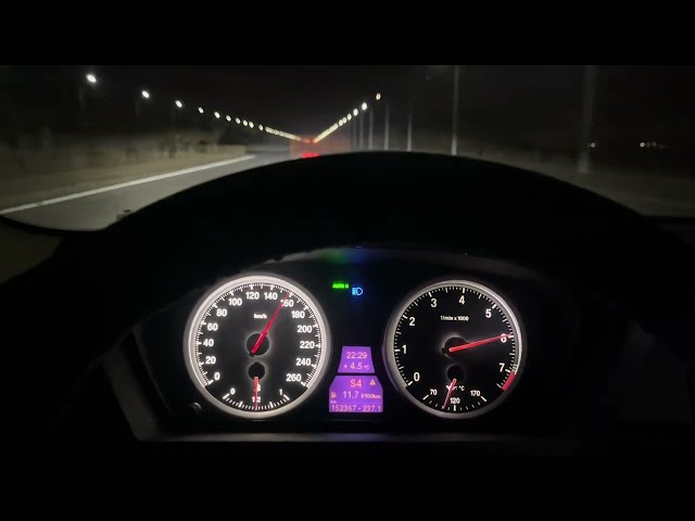 BMW E71 X6 0-160 km/h Acceleration FULLY STOCK N55