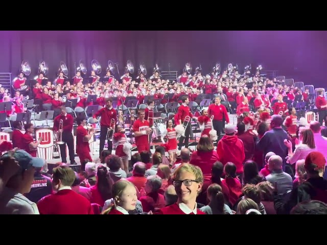 University of Wisconsin Varsity Band Concert 2024 pt 6: Hard to be Humble, On Wis March, The Best