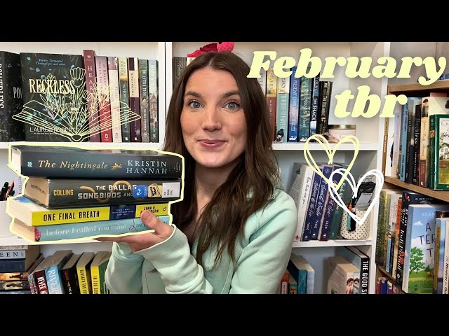 February TBR💛new romance releases, Christian fiction, & more!