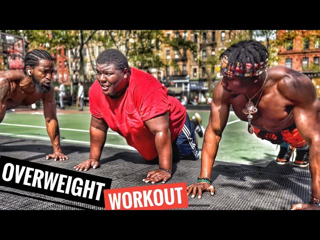 Overweight Workout Beginner | @StayCreative96  @superherozer000 Beginner Calisthenics Workout