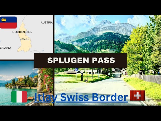 The Splügen Pass: The most exciting road in the Alps? Visited Liechtenstein