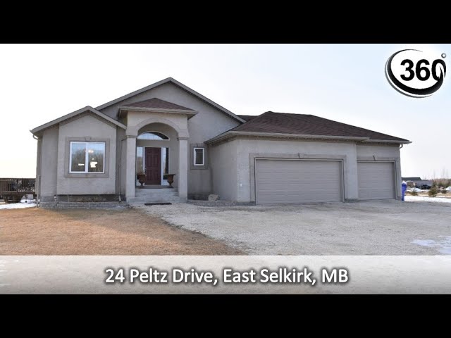 360° Virtual Showing of 24 Peltz Drive, East Selkirk, MB