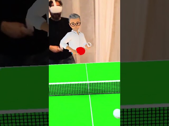 Giocare a Ping Pong in realtà mista