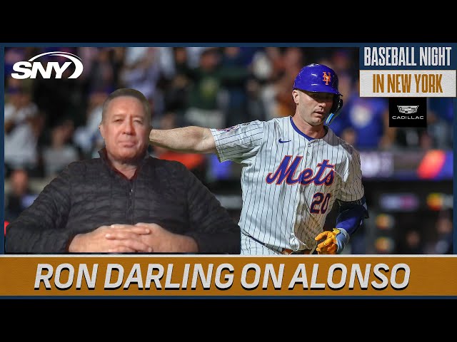 Ron Darling on re-signing Pete Alonso: 'Golden Age of Mets baseball' | Baseball Night in NY | SNY