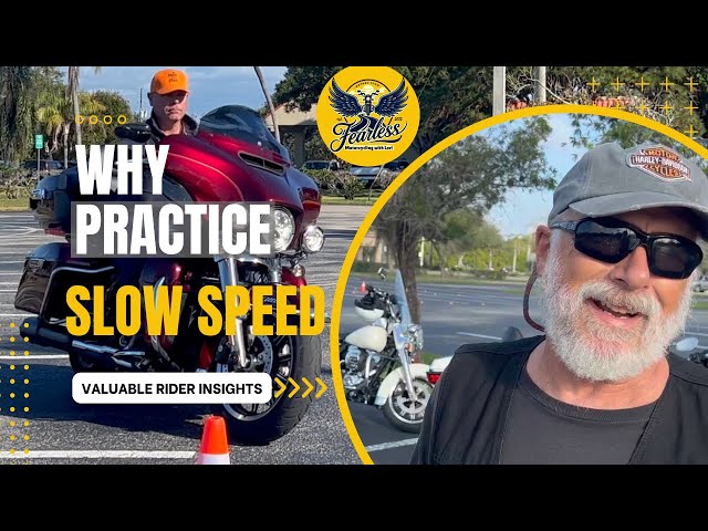 Why Practice Slow Speed Motorcycle Operation | Rider Insights