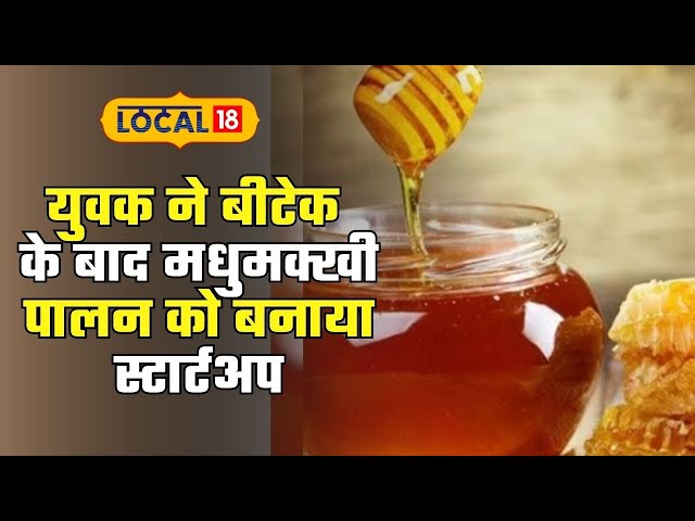 Barabanki News :मधुमक्खी पालन ने बदली इस युवक की तकदीर!, लाखों का हो रहा है मुनाफा | #Local18