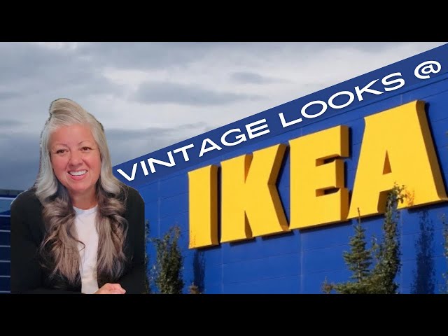 VINTAGE LOOKS AT IKEA - SHOPPING IKEA FOR VINTAGE INSPIRED HOME DECOR - #ikeahomedecor #vintagehome