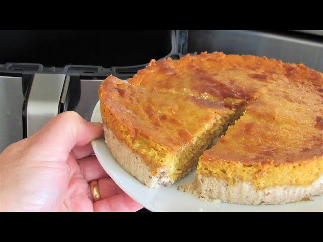 Air Fryer Pumpkin Cheesecake Amazing Flavor and Texture