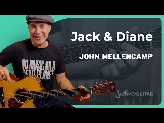 Jack and Diane by John Mellencamp | Guitar Lesson