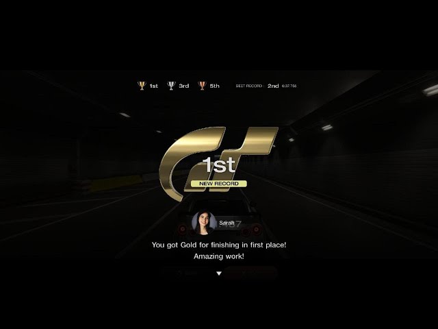 Gran Turismo 7 - Tokyo Before Dawn - Easy Gold Technique