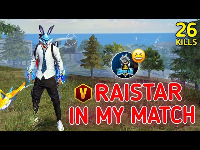 SOLO VS SQUAD || RAISTAR IN MY MATCH😆 !!! ATTACKING GAMEPLAY FAKE RAI🤪??? || 90% HEADSHOT INTEL I5